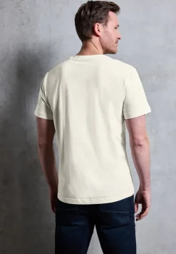 Basic T-Shirt aus reiner Baumwolle