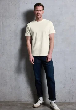Basic T-Shirt aus reiner Baumwolle