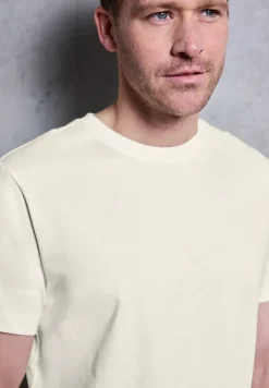 Basic T-Shirt aus reiner Baumwolle