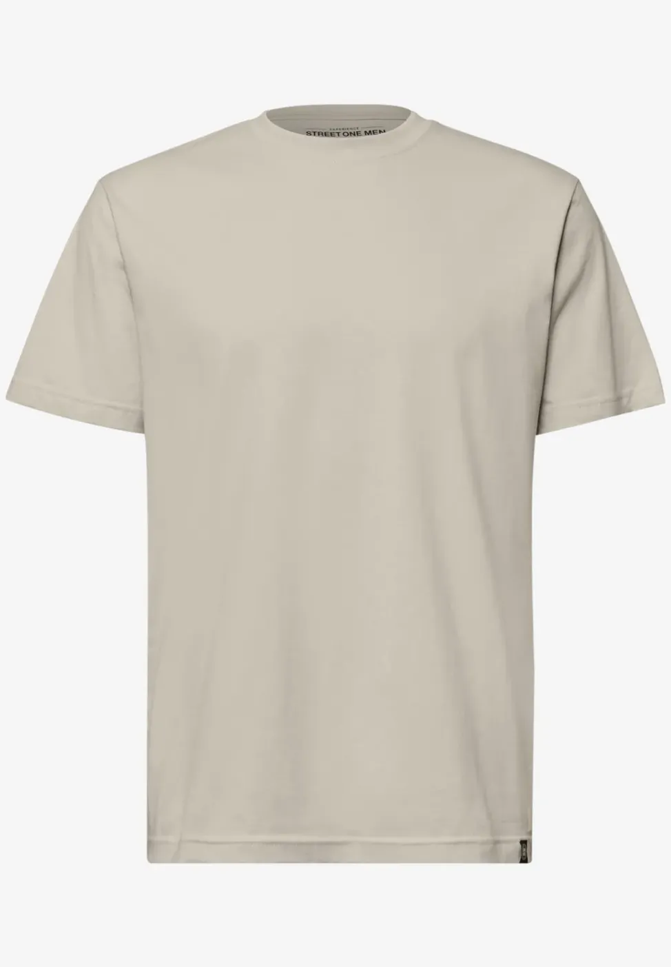 Basic T-Shirt aus reiner Baumwolle