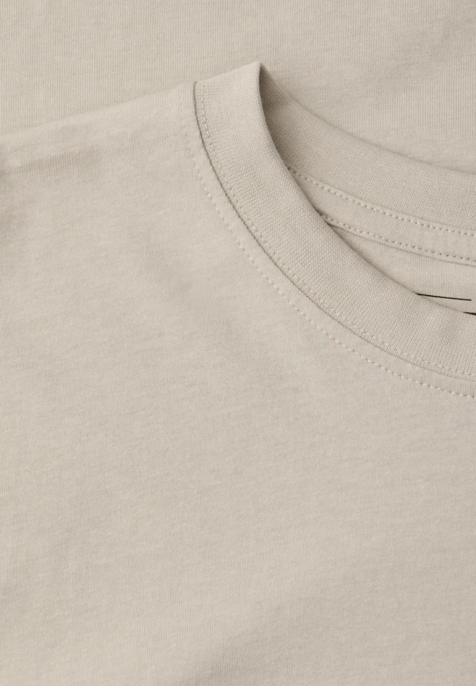 Basic T-Shirt aus reiner Baumwolle