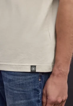 Basic T-Shirt aus reiner Baumwolle