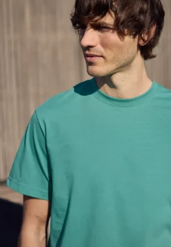 Basic T-Shirt aus reiner Baumwolle