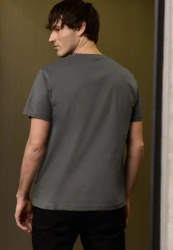 Basic T-Shirt aus reiner Baumwolle