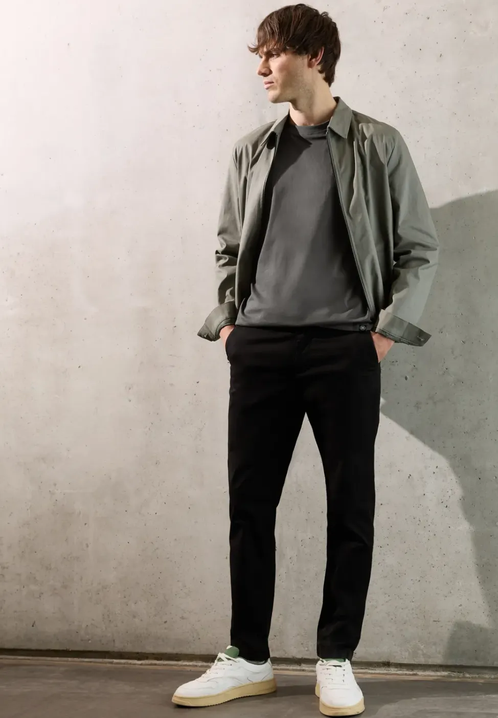 Basic T-Shirt aus reiner Baumwolle
