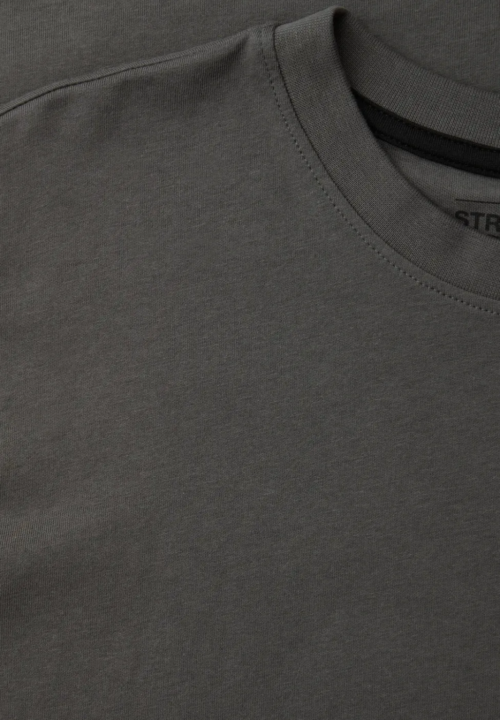 Basic T-Shirt aus reiner Baumwolle