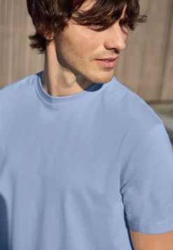 Basic T-Shirt aus reiner Baumwolle