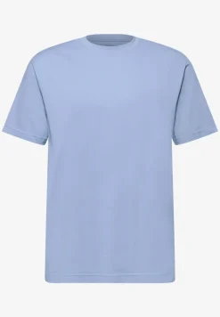 Basic T-Shirt aus reiner Baumwolle