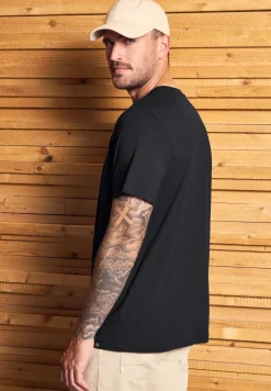 Basic T-Shirt aus reiner Baumwolle