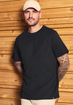 Basic T-Shirt aus reiner Baumwolle