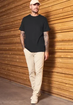 Basic T-Shirt aus reiner Baumwolle