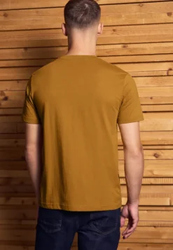 Basic T-Shirt aus reiner Baumwolle