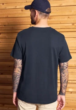 Basic T-Shirt aus reiner Baumwolle