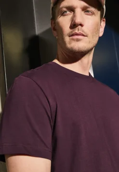Basic T-Shirt in Unifarbe