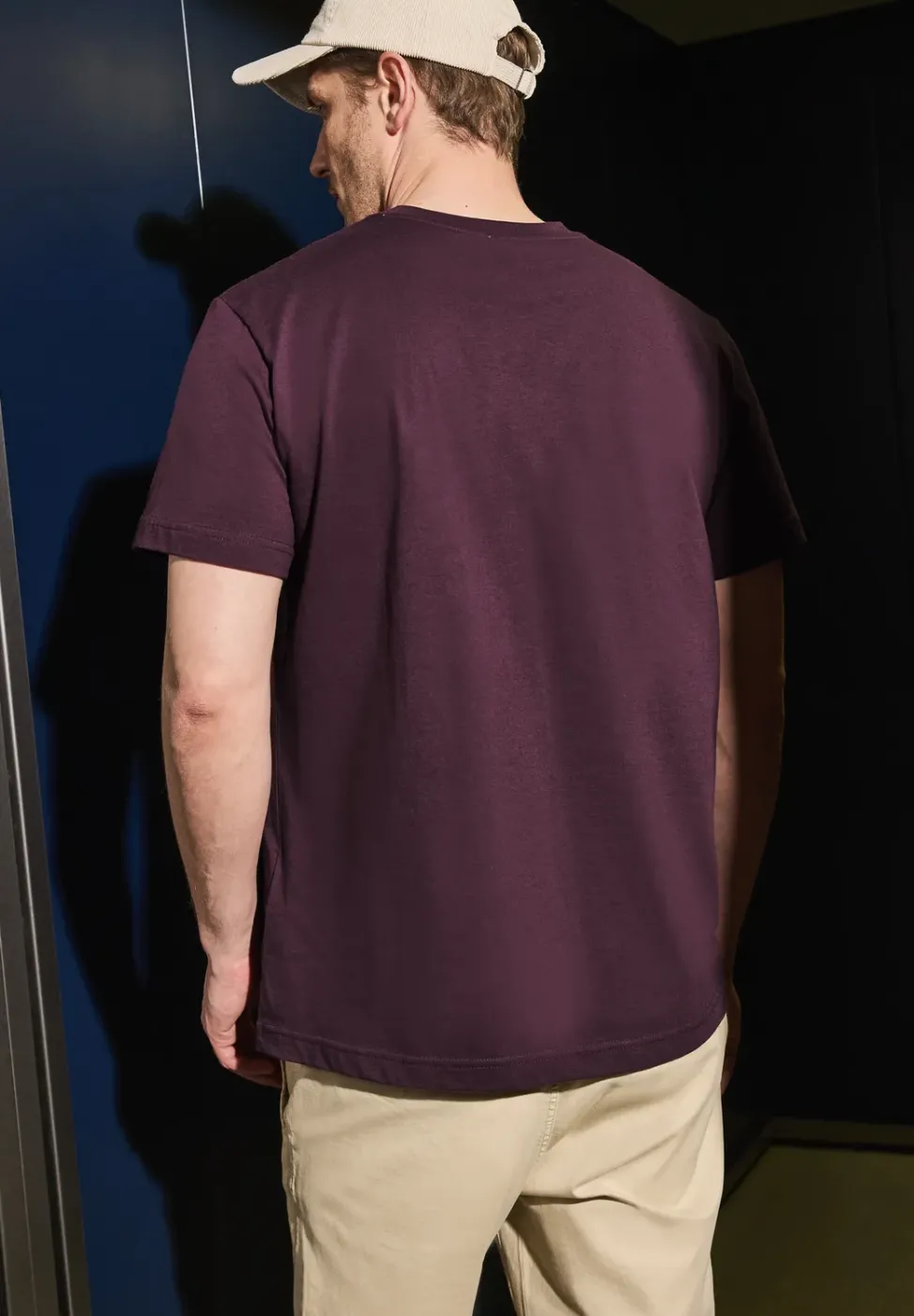 Basic T-Shirt in Unifarbe