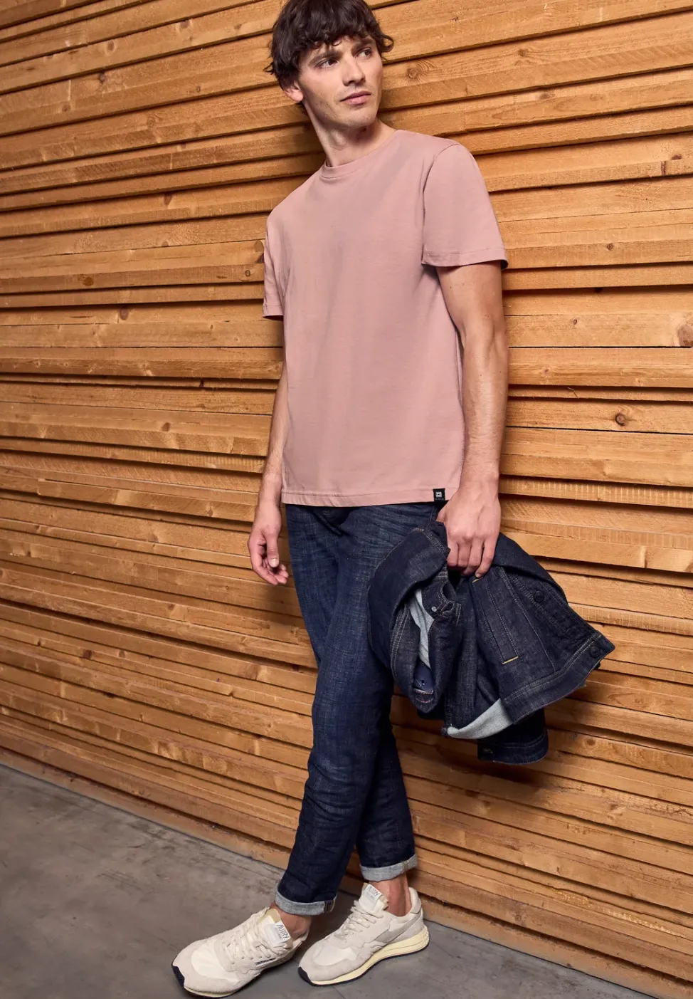 Basic T-Shirt in Unifarbe