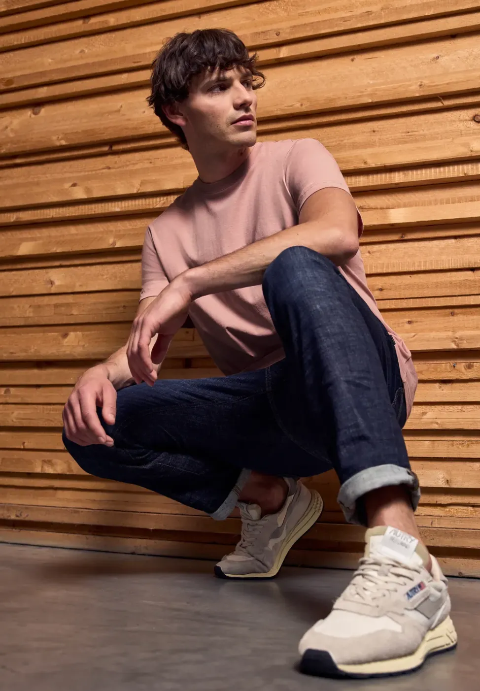 Basic T-Shirt in Unifarbe