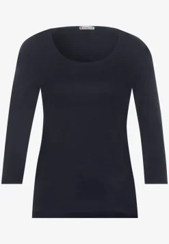 Basic T-Shirt mit 3/4 Arm