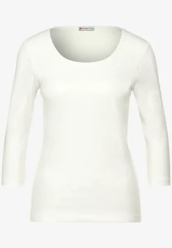 Basic T-Shirt mit 3/4 Arm
