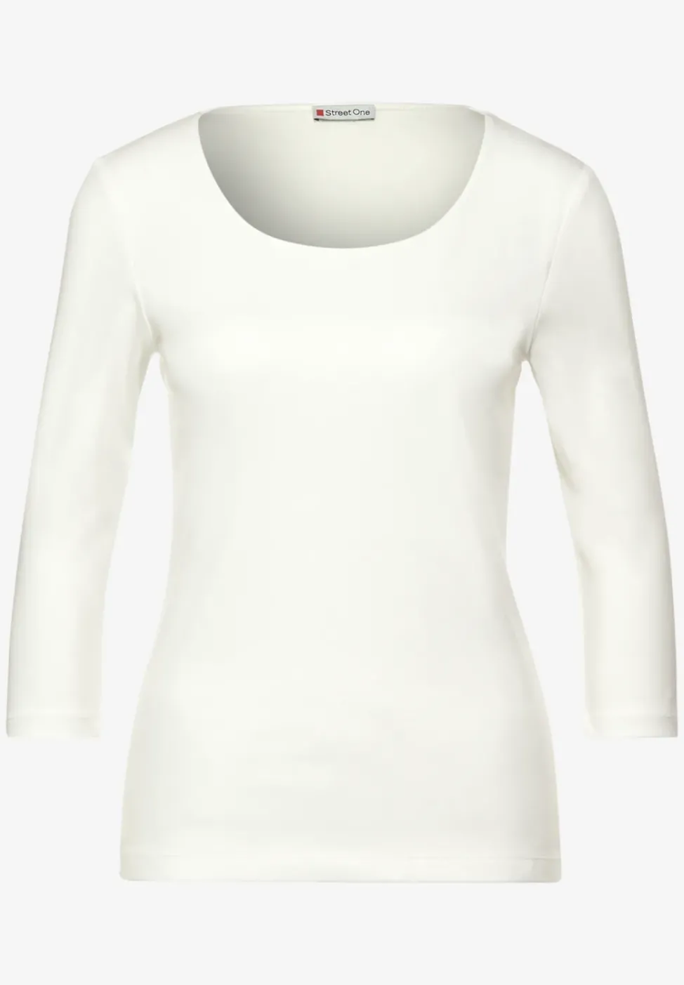 Basic T-Shirt mit 3/4 Arm