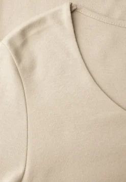 Basic T-Shirt mit 3/4 Arm