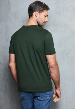 Basic T-Shirt mit Chestprint