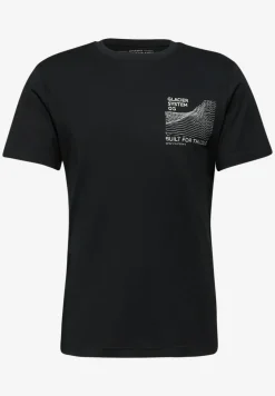 Basic T-Shirt mit Chestprint