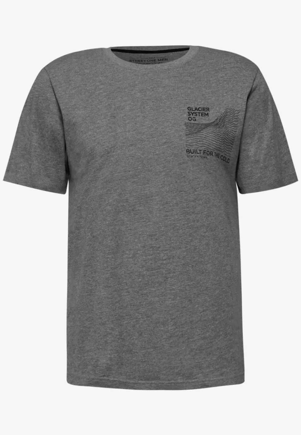 Basic T-Shirt mit Chestprint