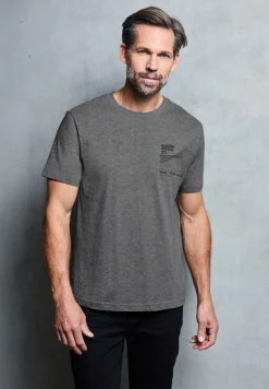 Basic T-Shirt mit Chestprint