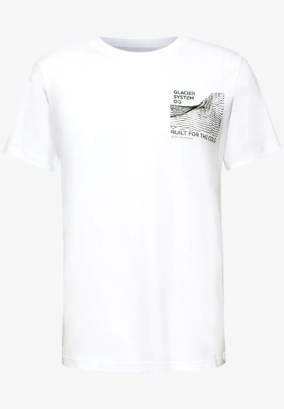 Basic T-Shirt mit Chestprint