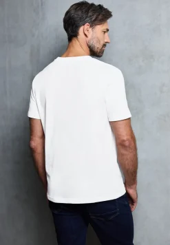Basic T-Shirt mit Chestprint