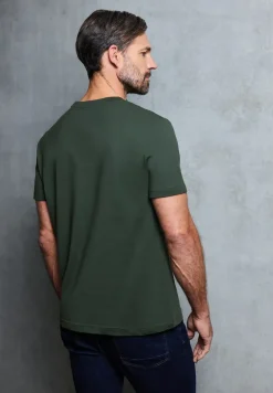 Basic T-Shirt mit Frontprint