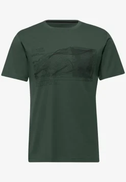 Basic T-Shirt mit Frontprint