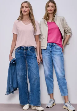 Basic T-Shirt mit Kurzarm im 2er-Pack