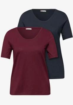 Basic T-Shirt mit Kurzarm im 2er-Pack