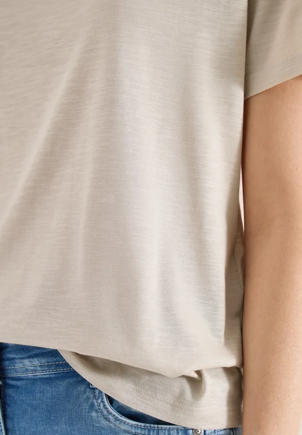 Basic T-Shirt mit Rundhals im 2er-Pack