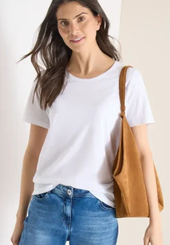 Basic T-Shirt mit Rundhals im 2er-Pack