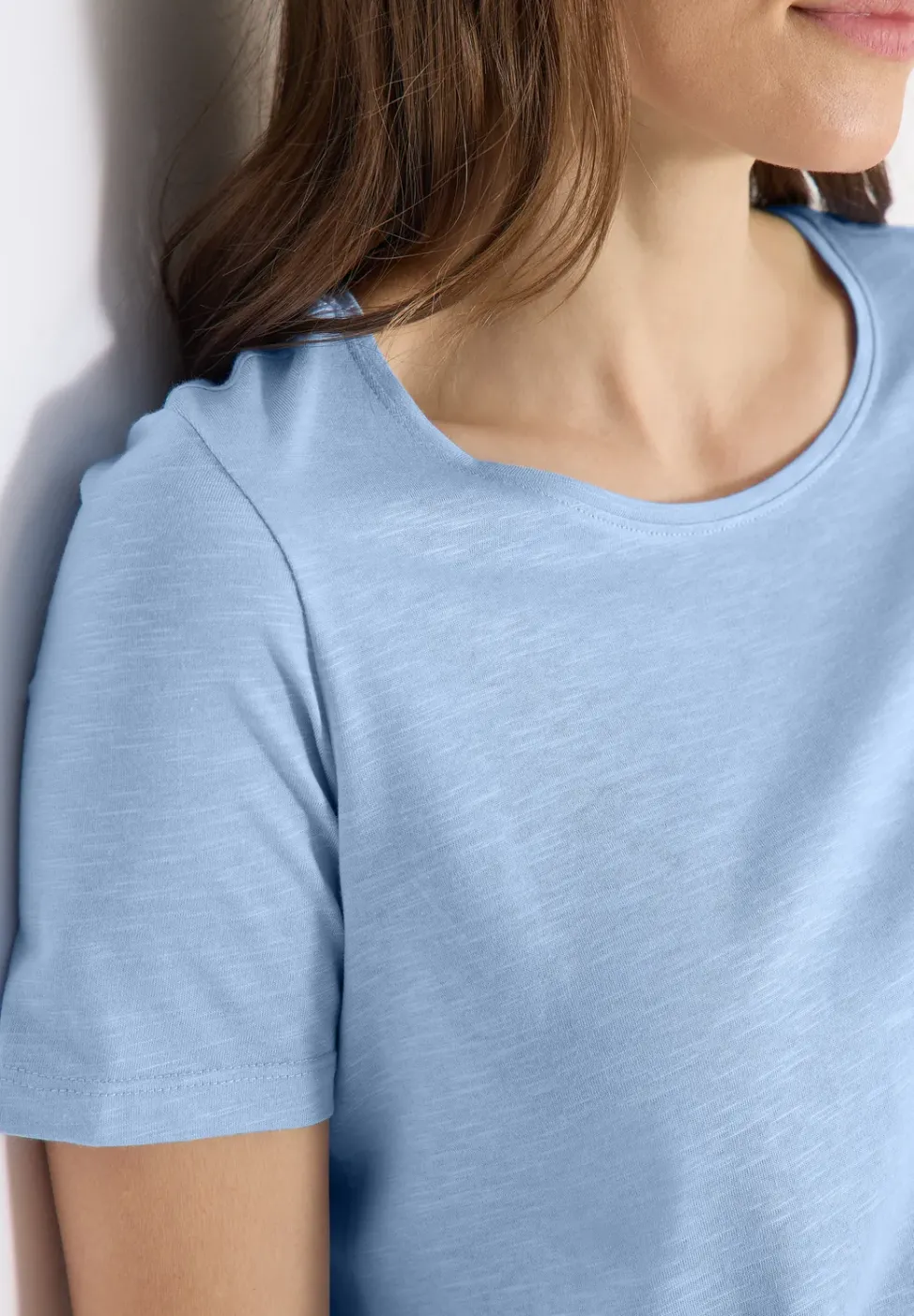 Basic T-Shirt mit Rundhals im 2er-Pack