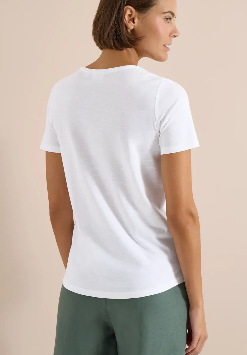 Basic T-Shirt mit Rundhals im 2er-Pack