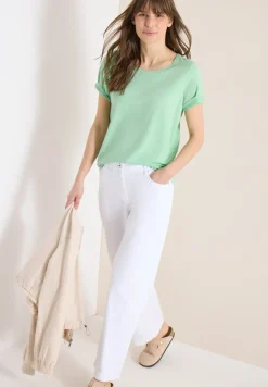 Basic T-Shirt mit Rundhals im 2er-Pack