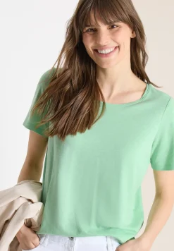 Basic T-Shirt mit Rundhals im 2er-Pack
