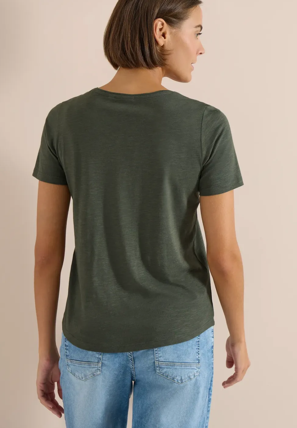 Basic T-Shirt mit Rundhals im 2er-Pack