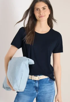 Basic T-Shirt mit Rundhals im 2er-Pack