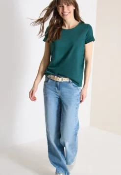 Basic T-Shirt mit Rundhals im 2er-Pack
