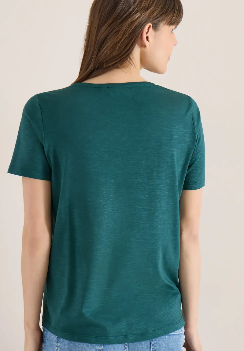 Basic T-Shirt mit Rundhals im 2er-Pack