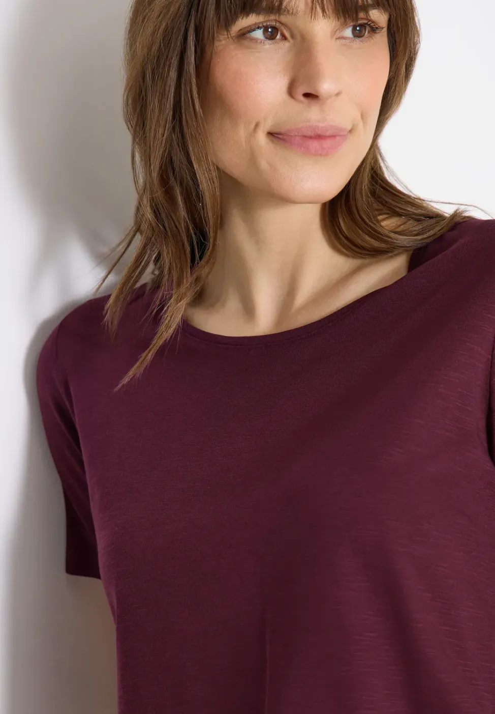 Basic T-Shirt mit Rundhals im 2er-Pack