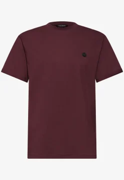 Basic T-Shirt mit Rundhals und Turn-Up