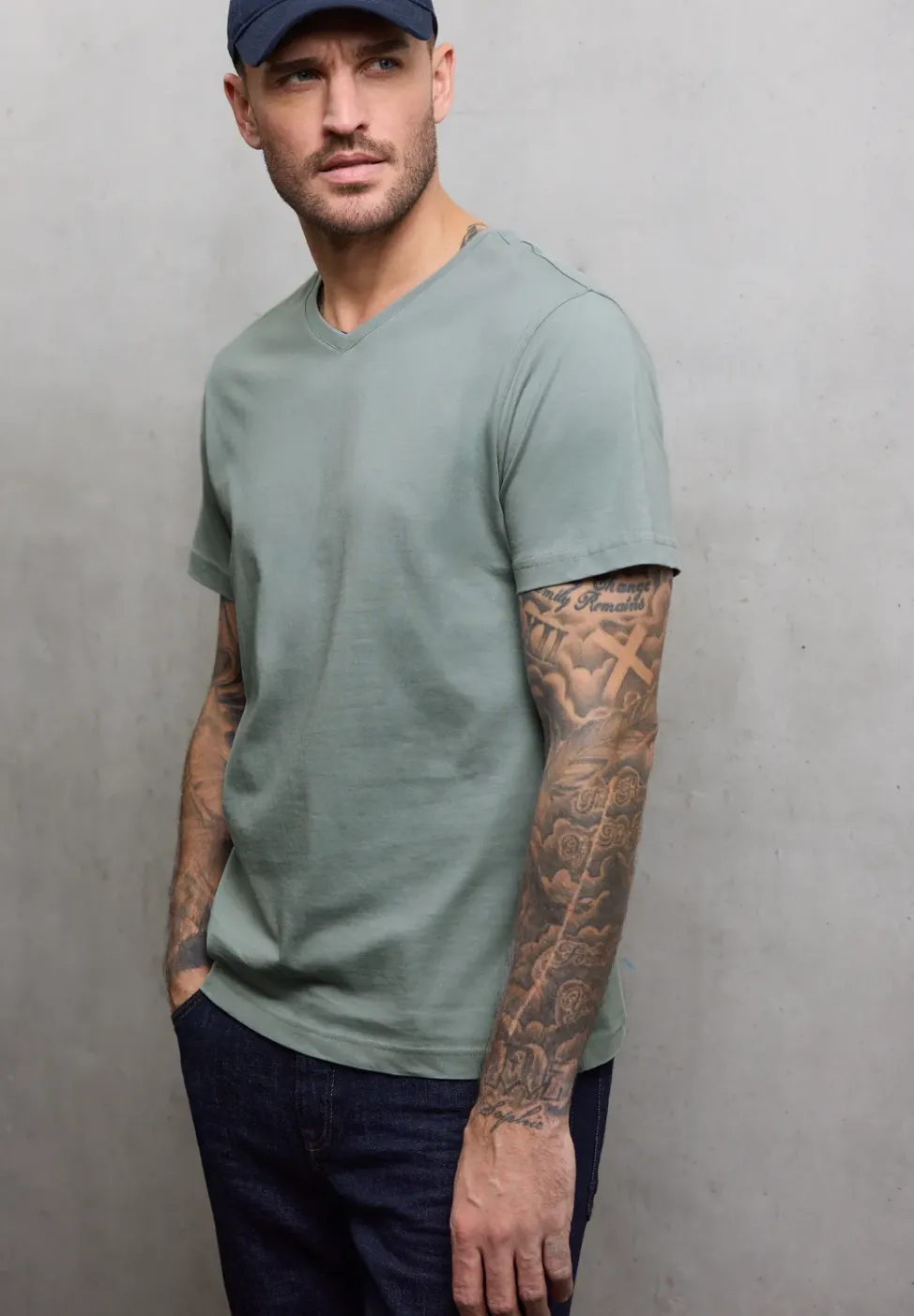 Basic V-Neck T-Shirt
