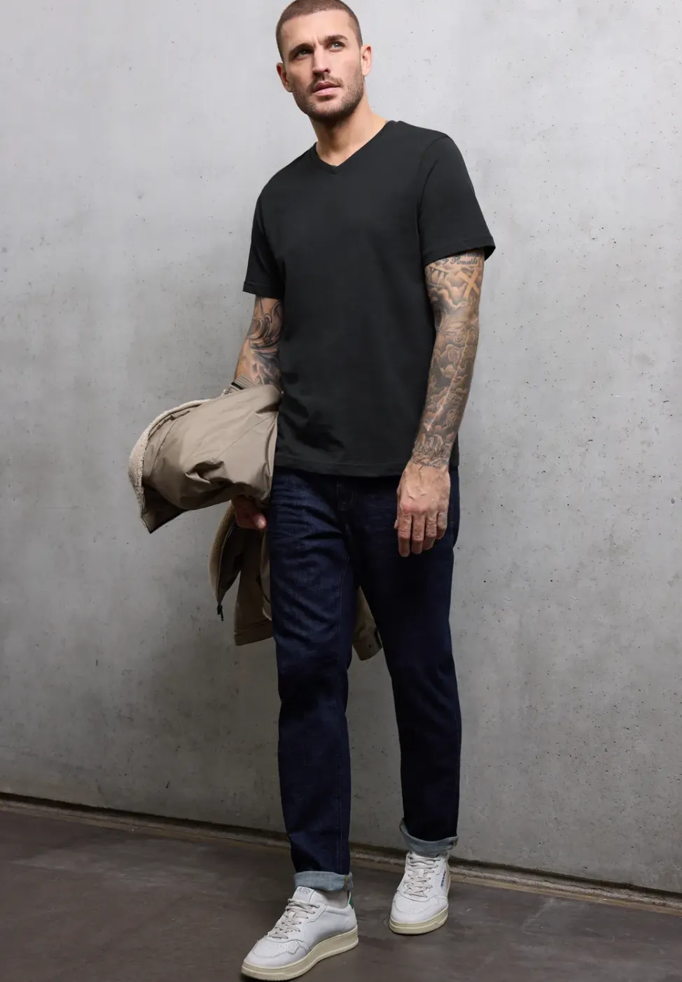 Basic V-Neck T-Shirt