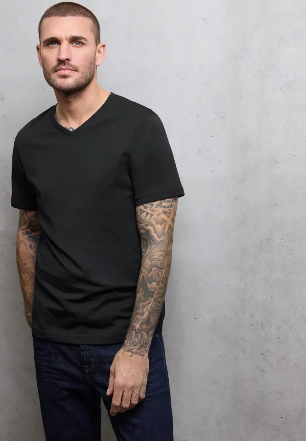 Basic V-Neck T-Shirt